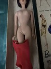 VINTAGE 1961 BARBIE R 1st ISSUE RAVEN BUBBLECUT-RED HELENCA SS-O/T SHOES - BOX — photo 4
