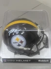 James Harrison Signed Autographed Pittsburgh Steelers Mini Football Helmet SWAU
