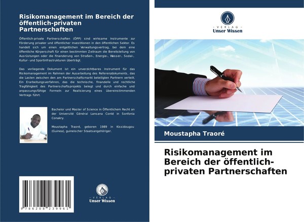 Risikomanagement Im Bereich Der öFfentlich-Privaten Partnerschaften Traoré Buch-image