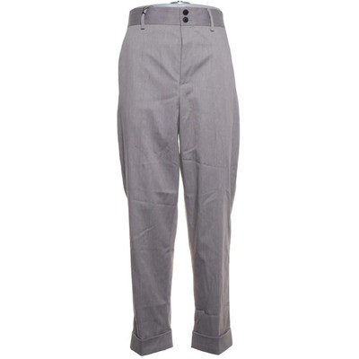 Topman, Stoffhose, Größe: 44, Grau, Elasthan/Polyester/Viskose, Fischgräte #cnl