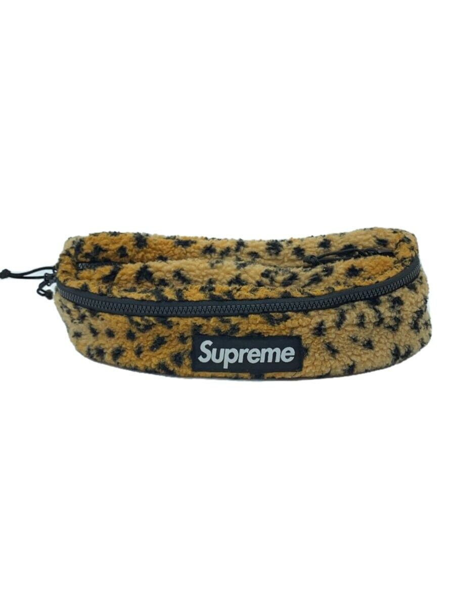 Supreme Shoulder Bag 17AW LEOPARD FLEECE WAIST Polyester Supreme Shoulder Bag 17AW LEOPARD FLEECE WAIST Polyester
