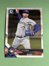 T.J. Zeuch 2018 Bowman Chrome Prospects Toronto Blue Jays #BCP56 W586