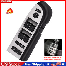 Driver Side Window Master Switch for Silverado Sierra 2010 to 2013