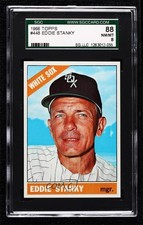 1966 Topps Eddie Stanky #448 SGC 88 2d2