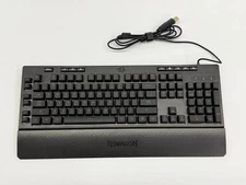 Redragon Shiva K512RGB Wired Gaming Keyboard with RGB Lighting and Wrist Rest