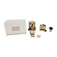 Avon Victorian Memories Collection Miniature Terrace set Furniture Dollhouse