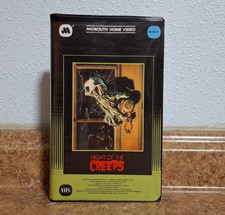 Night Of The Creeps VHS clamshell case