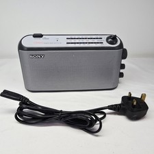 Sony ICF-703L 3 Band FM MW LW Portable Radio Tested Working