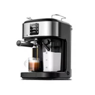 5 Cup Stainless Steel Semi-Automatic Espresso Machine, 20 Bar Latte Machine with