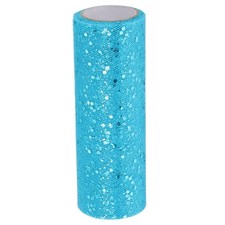 Tulle Fabric Rolls 6" by 10 Yards Fabric Spool Tulle for DIY, Lake Blue