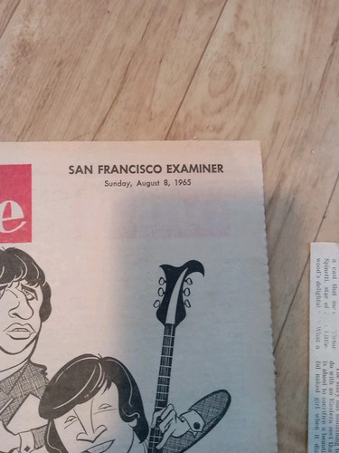 Beatles 1964 Showtime San Francisco Examiner Help New Film Story - Picture 2 of 9