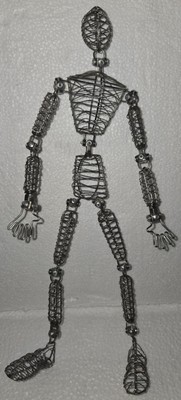 Adam The Doodles Man Stainless Steel Poseable Artist Figure Drawing Figure Rare