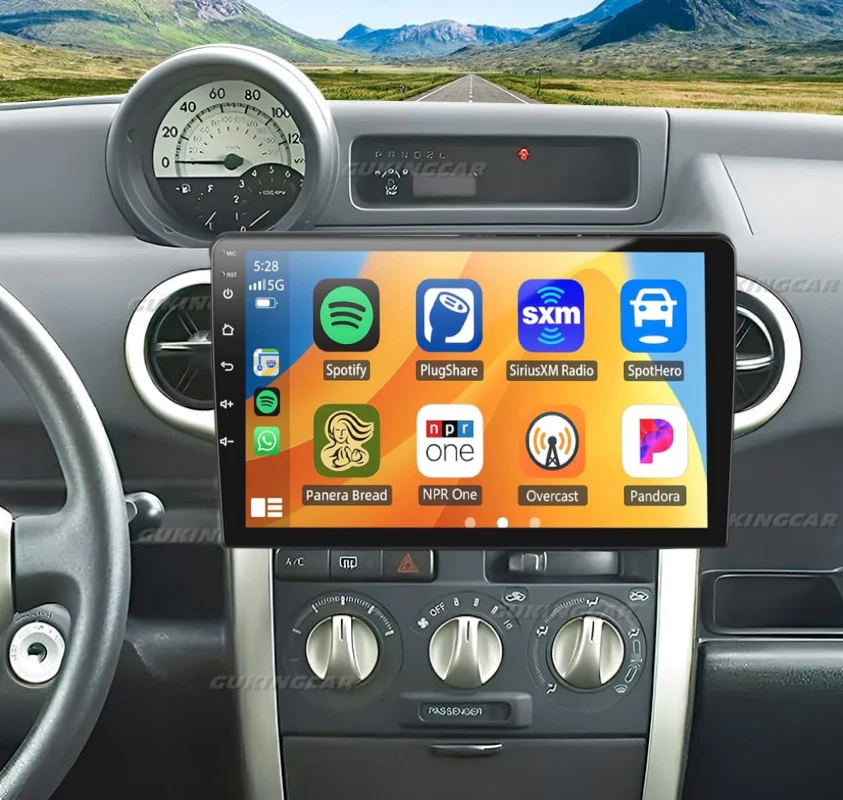 4+64G For 2004-2006 Scion xB 10.1" Carplay Android14 Car Stereo Radio GPS - Image 2 of 4