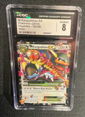 M Kangaskhan-EX graded CGC 8 for sale on eBay