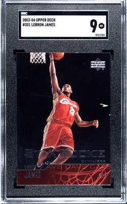 その他 UD Lebron James rookie card 301 2003-04 Upper Deck Star Rookie #301 LeBron James Please Read