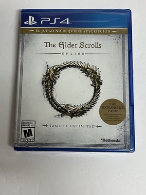 The Elder Scrolls Online Tamriel Unlimited PlayStation 4 PS4 Video Game NEW