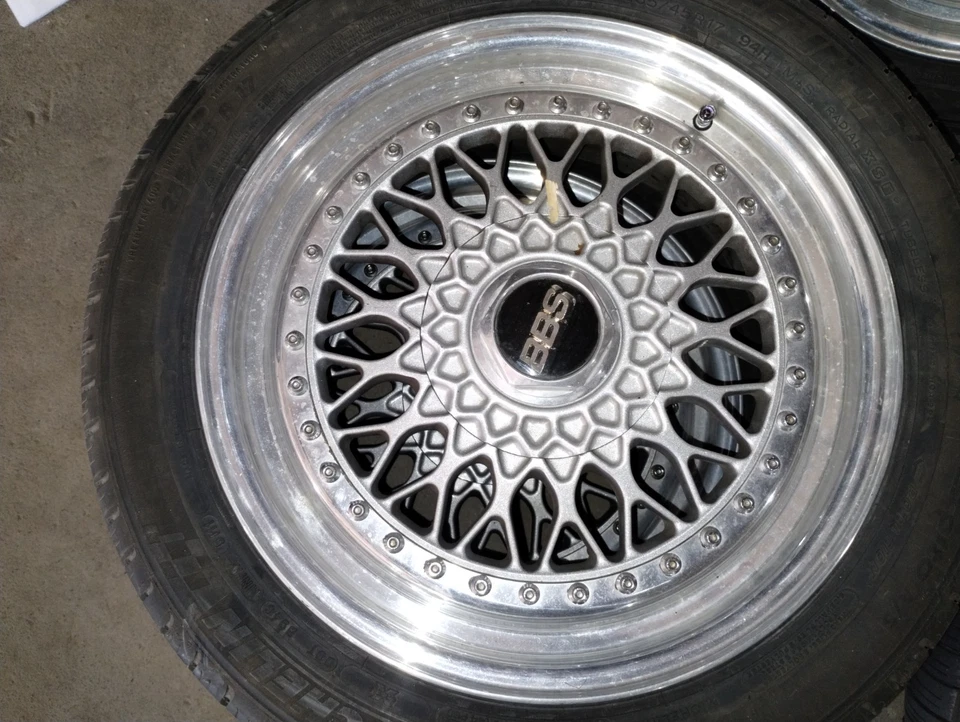 RUEDAS MERCEDES-BENZ BBS 3 piezas originales juego de 4 Foto 4 de 4