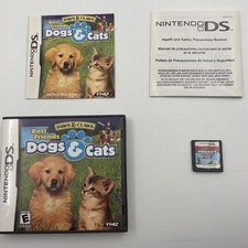 Paws & Claws Dogs & Cats Best Friends Nintendo DS Tested Complete In Box