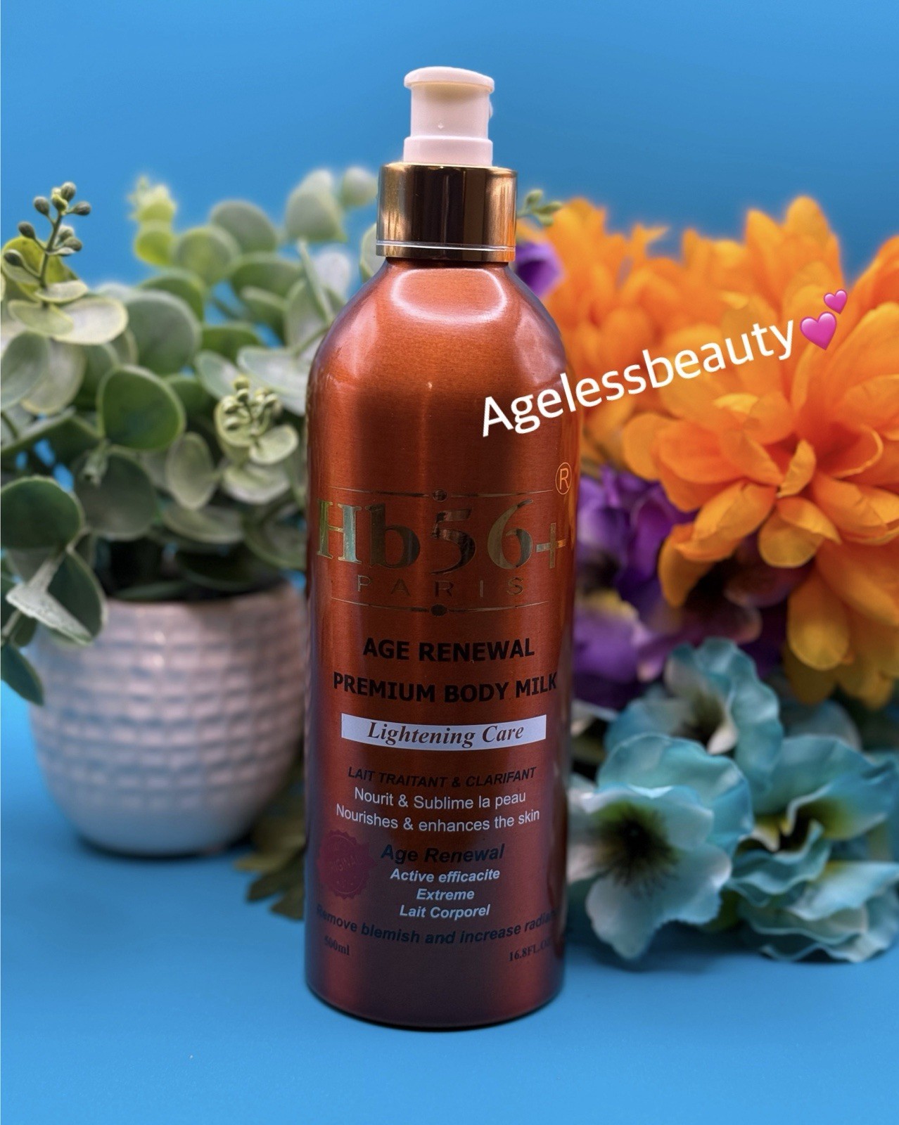 Hb-56+Paris Age Renewal Premium Body Milk Lightening Care 💯 Original