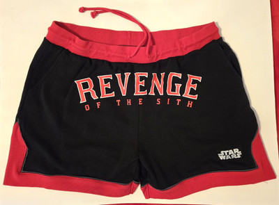Hot Topic Star Wars Our Universe Revenge of the Sith Shorts Sith Eternal Size 2X