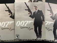 007 Quantum of Solace PS3 PlayStation 3 Instruction Manual Only