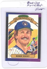 1989 Donruss Robin Yount #5 Rear Print Error!