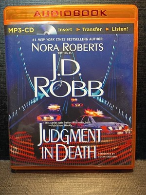 Judgment In Death J.D. Robb Mp3 CD Audiobook Unabridged Brilliance Nora Roberts