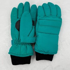 VTG Thinsulate Gloves Ski Winter Snow Men's S/M Teal