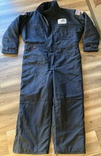 Bulwark FR Insulated Coverall Men's XXL Blue Extreme Cold Weather Suit Fire Rest