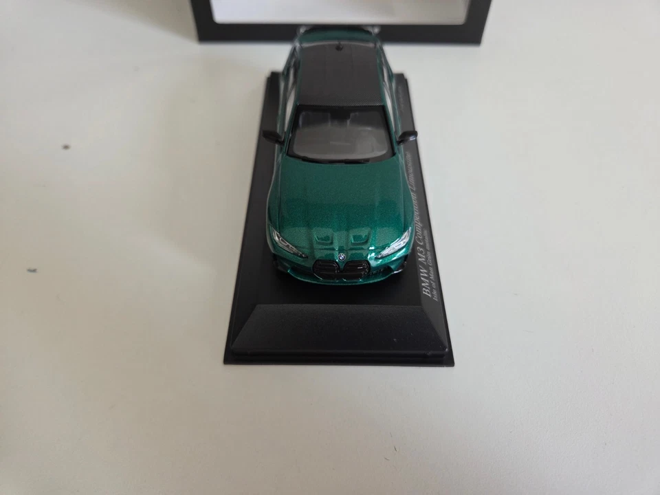 Minichamps 1/43 BMW M3 Competition - Isola di Man Green - 2020 - 410020200 - Immagine 2 di 4