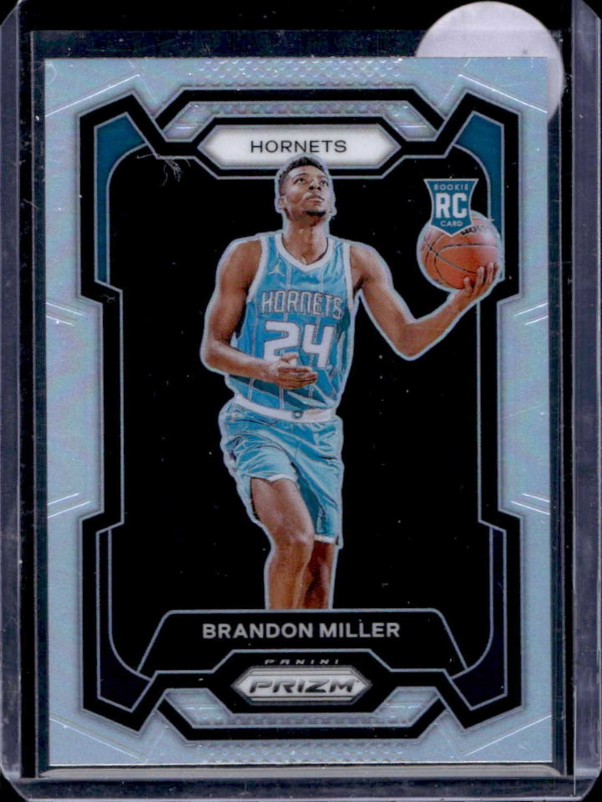 2023-24 Prizm Brandon Miller RC Prizm Silver Rookie #152 Hornets