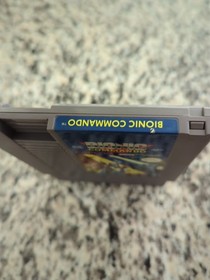 Bionic Commando (NES) - 100% Authentic - Tested & Working - w/ Black Sleeve