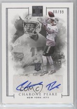 2016 Panini Impeccable Rookie Auto 80/99 Charone Peake #135 Auto n1u