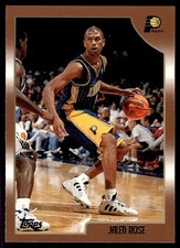 1998-99 Topps Jalen Rose Indiana Pacers #27