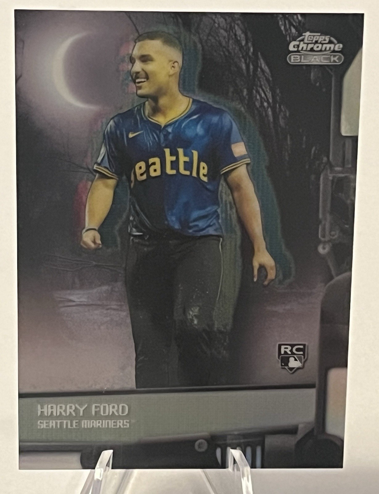 HARRY FORD 2026 TOPPS CHROME BLACK ROOKIE NOCTURNAL #NOC-12 MARINERS