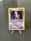 Pokémon Mewtwo TCG Base Set Holo Unlimited Rare Card 10/102
