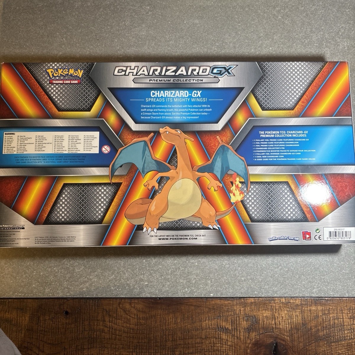 Pokemon 290-80317 Charizard GX Premium Collection for sale online | eBay