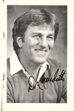 DON MEREDITH - AUTOGRAPHED SIGNED PHOTOGRAPH