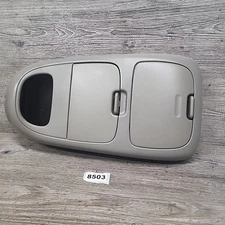 97 98 99 00 01 02 03 FORD F150 OVERHEAD CONSOLE SUNGLASSE STORAGE Tan No Display