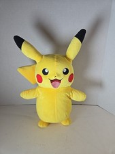 Pok mon Electric Charge Pikachu 10" Talking Plush Toy w/Lights Sounds Motion
