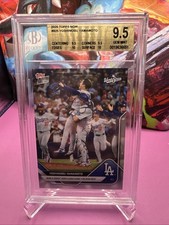 2025 Topps Now - Yoshinobu Yamamoto #925 /50705 BGS 9.5 Dodgers