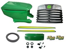 Upperlower Hoodgrillebumperfoam Isolatorlhrh Stickers Fits John Deerelt155