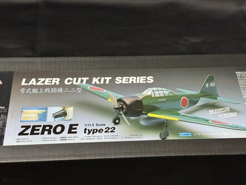 PILOT OK Model Laser Cut Kit Series ZERO E (Zero Fighter Model 22) Made in Japan - Picture 9 of 15