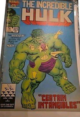 INCREDIBLE HULK, THE #323 Marvel Comics 1986