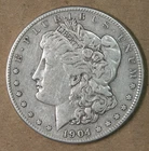 $1 1904-S Morgan Silver Dollar VF-XF San Francisco Mint * AvenueCoin
