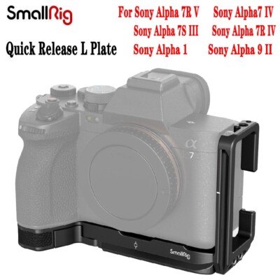 SmallRig Quick Release L-Bracket Plate for Sony A7R V A7 IV A7S III A1 A9  II