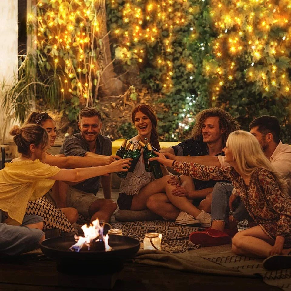 Solar Fairy Lights Outdoor Solar String Light Garden For Christmas Wedding Party - Image 2 of 4