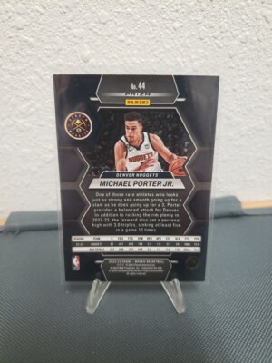 2022-23 Panini Mosaic Michael Porter Jr. #44 Silver Prizm Nuggets