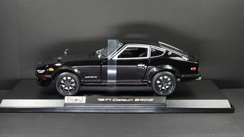 1971 Datsun 240z Black Maisto 1:18 New Rare Special Edition - Picture 3 of 16