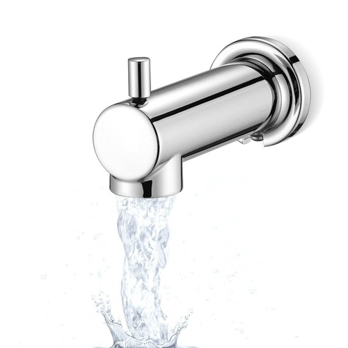 Slip on Tub Spout with Diverter Universal Tub Diverter Spout for 1/2" Copper ...